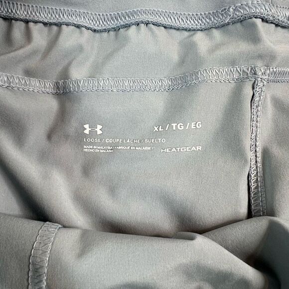 Under Armour Heatgear Joggers Womens Size XL Grey Loose Fit Pants Athletic Casua - Picture 4 of 9